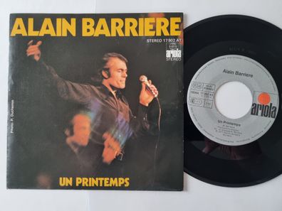 Alain Barrière - Un printemps 7'' Vinyl Germany