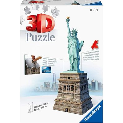 Ravensburger 3D-Puzzle Freiheitsstatue, New York 118 Stück