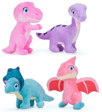 Girlie Dinky Mini Dinosaurier Plüsch 15 cm - sortiert - NEU