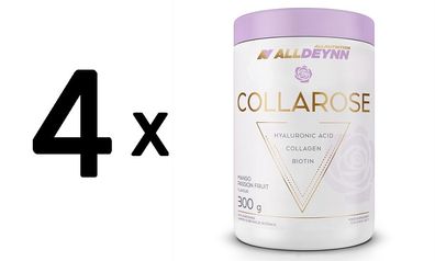 4 x AllDeynn Collarose, Mango Passion Fruit - 300g