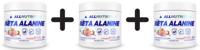 3 x Beta Alanine, Ice Fresh - 250g