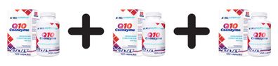 3 x Q10 Coenzyme - 100 caps