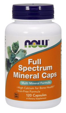 Full Spectrum Minerals, Iron-Free - 120 caps