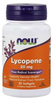 Lycopene, 20mg - 50 softgels