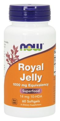 Royal Jelly, 1000mg Equivalency - 60 softgels