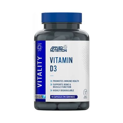 Applied Nutrition Vitamin D3 (90 Caps) Unflavoured