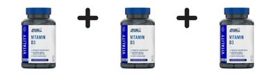 3 x Applied Nutrition Vitamin D3 (90 Caps) Unflavoured