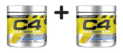 2 x Cellucor C4 Original (30 serv) Icy Blue Razz