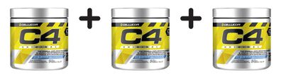 3 x Cellucor C4 Original (30 serv) Icy Blue Razz