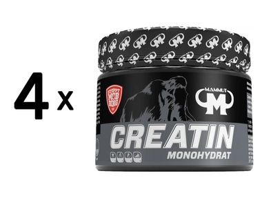 4 x Mammut Creatine Monohydrate (300g)