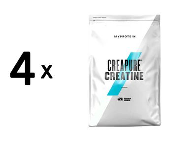 4 x Myprotein Creapure (500g) Unflavoured