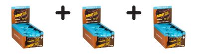 3 x Myprotein Filled Protein Cookie (12x75g) Double Chocolate and Caramel