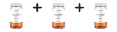 3 x Myprotein MyVitamins Multivitamin Gummies (30) Strawberry