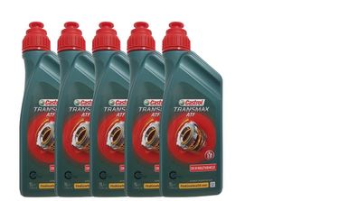 Castrol ATF DEX III Multivehicle Getriebeöl 5x1 Liter Dexron 3