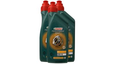 Castrol Axle EPX 80W-90 3x1 Liter API GL-5, ZF TE-ML 16B, 17B, 19B, 21A