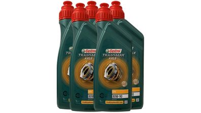 Castrol Axle EPX 80W-90 5x1 Liter API GL-5, ZF TE-ML 16B, 17B, 19B, 21A