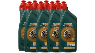 Castrol Axle EPX 80W-90 8x1 Liter API GL-5, ZF TE-ML 16B, 17B, 19B, 21A