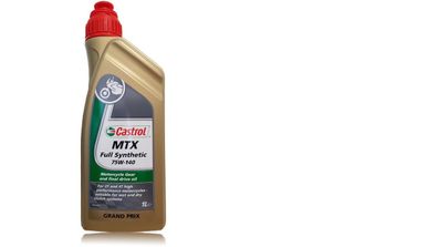 Castrol MTX 75W-140 Full Synthetic Gear Oil Motorrad Getriebeöl 1 Liter