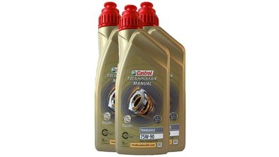 Castrol Syntrans Transaxle 75W-90 3 Liter Schaltgetriebeöl VW G052911 50150 3x1L