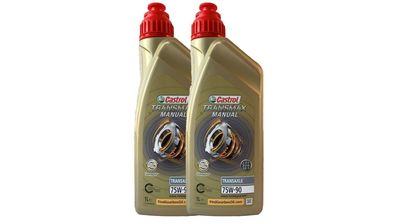 Castrol Syntrans Transaxle 75W-90 Getriebeöl 2x1 Liter GL4+ VW G052911 50150