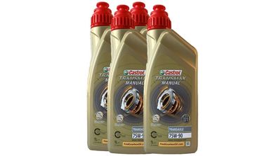 Castrol Syntrans Transaxle 75W90 Getriebeöl 4x 1 Liter API GL 4+ Neu Transmax