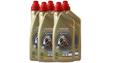 Castrol Syntrans Transaxle 75W90 Getriebeöl 5x1 Liter API GL 4+ VW neu Transmax