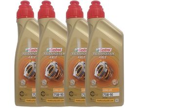 Castrol Syntrax Longlife 75W-90 4x1 Liter API GL-5 (ehe. SAF-XO) Getriebeöl