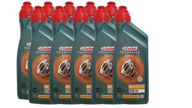 Castrol Transm Axle EPX 80W-90 10x1 Liter API GL-5, ZF TE-ML 16B, 17B, 19B, 21A