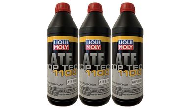 Liqui Moly Top Tec ATF 1100 3x1 Liter Automatik Getriebeöl ATF II / III (3651)