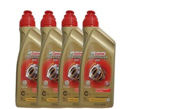 Castrol Transmax ATF Dexron VIMercon Multivehicle 4x1 Liter