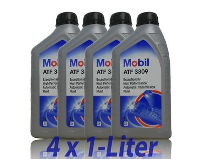 Mobil ATF 3309 Automatik Getriebeöl -4 x 1 Liter