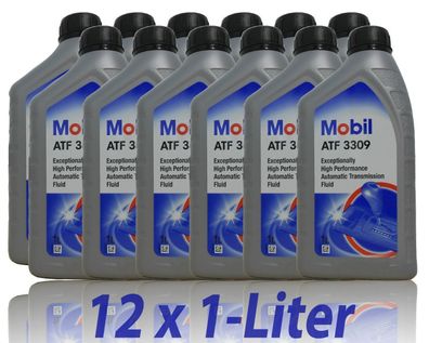 Mobil ATF 3309 Automatik Getriebeöl 12 x 1 Liter