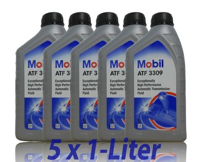 Mobil ATF 3309 Automatik Getriebeöl 5 x 1 Liter