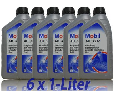 Mobil ATF 3309 Automatik Getriebeöl 6 x 1 Liter