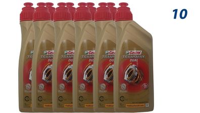 Castrol Transmax Dual 10x1 Liter Doppelkupplungsgetriebeöl , DSG