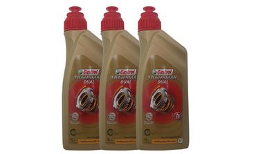 Castrol Transmax Dual 3x1 Liter Doppelkupplungsgetriebeöl , DSG