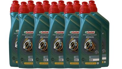 Castrol Transmax MANUAL EP 80W 11x 1 Liter Getriebeöl GL 4