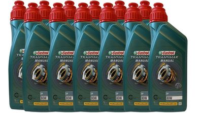 Castrol Transmax MANUAL EP 80W 12x 1 Liter Getriebeöl GL 4