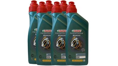 Castrol Transmax MANUAL EP 80W 6x 1 Liter Getriebeöl GL 4