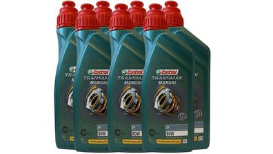 Castrol Transmax MANUAL EP 80W 7x 1 Liter Getriebeöl GL 4