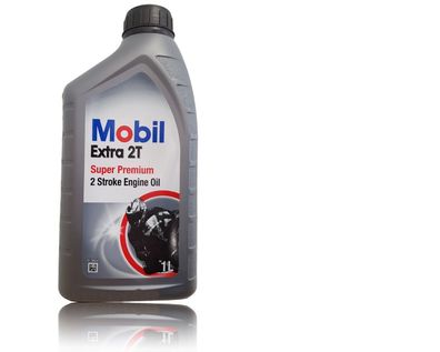 Mobil Extra 2T Teilsynthetisches Motor?l f?r 2-Takt Motoren 1x1 liter