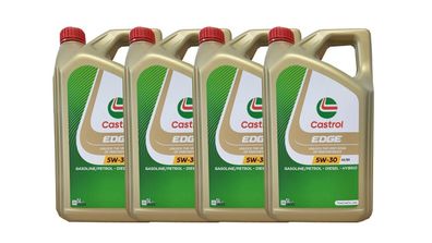 Castrol EDGE A5/ B5 5W-30, Ford Motoröl 4x5 Liter