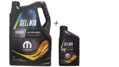 Selenia WR Pure Energy 5W-30 FIAT 9.55535-S1 ACEA C2 1x5 + 1x1 Liter