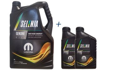 Selenia WR Pure Energy 5W-30 FIAT 9.55535-S1 ACEA C2 1x5 + 2x1 Liter