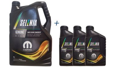 Selenia WR Pure Energy 5W-30 FIAT 9.55535-S1 ACEA C2 1x5 + 3x1 Liter