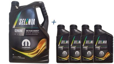 Selenia WR Pure Energy 5W-30 FIAT 9.55535-S1 ACEA C2 1x5 + 4x1 Liter