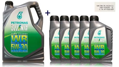 Selenia WR Pure Energy 5W-30 FIAT 9.55535-S1 ACEA C2 1x5 + 5x1 Liter