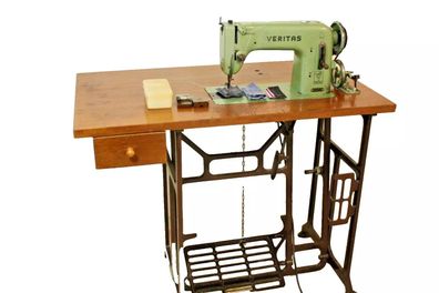 Industrienähmaschine Veritas, näht Jeans Leder, PLanen Bezugstoffe, 220 V/140 Watt