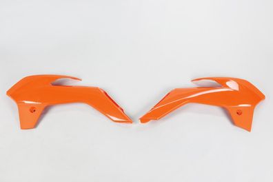 Kühlerverkleidung Tankspoiler radiator scoops passt an Ktm Sx 85 13-17 orange