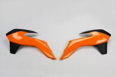 Tankverkleidung Kühlerabdeckung radiator scoops passt an Ktm Exc 250 14-16 or-sw